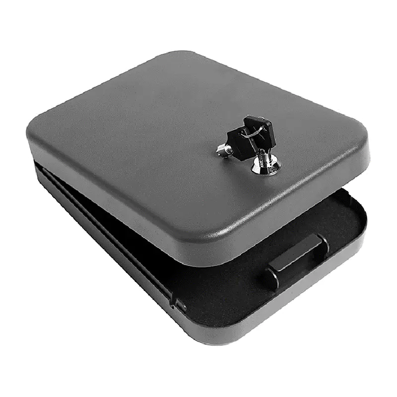Cassetta di sicurezza LB013K con serratura a chiave per pistola full-size