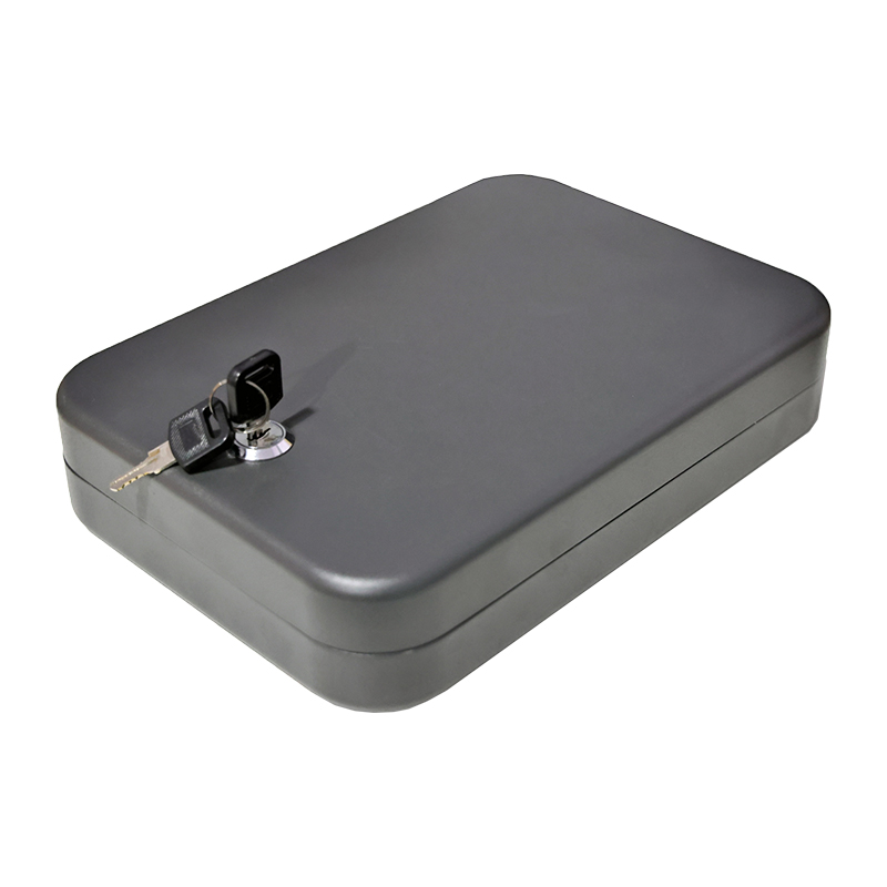 Cassetta di sicurezza LB013K con serratura a chiave per pistola full-size